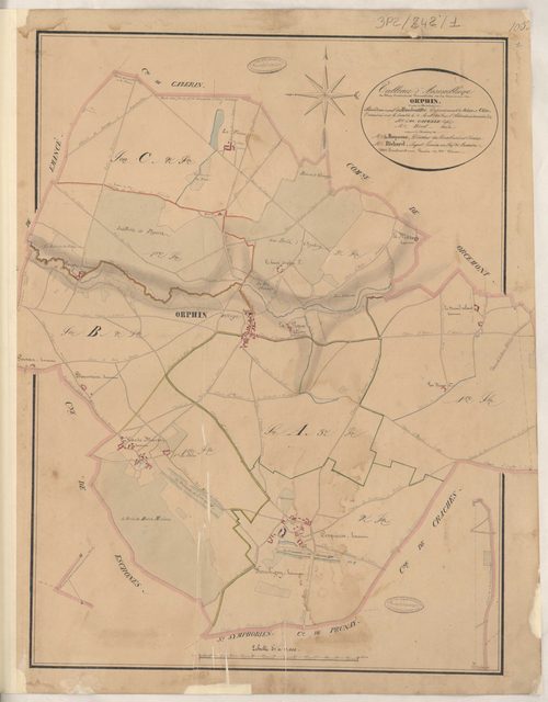 Orphin - Plans de la Préfecture de Seine-et-Oise