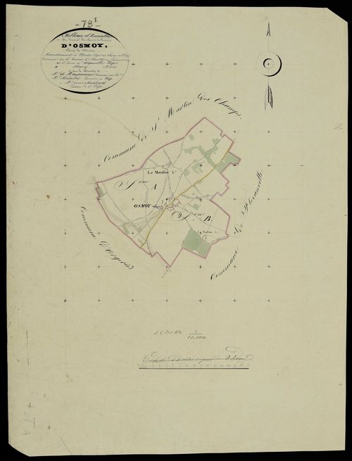 Osmoy - Plans de l’Administration du cadastre