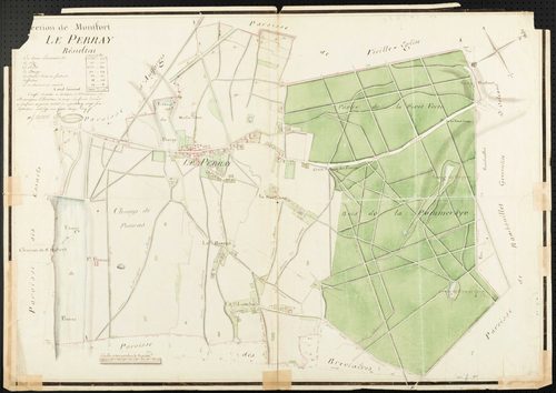 Le Perray-en-Yvelines - Plan d'intendance de la paroisse du Perray-en-Yvelines