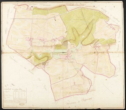 Plaisir - Plan d'intendance de la paroisse de Plaisir