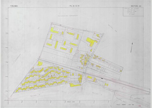 Plaisir - Plans du cadastre révisé