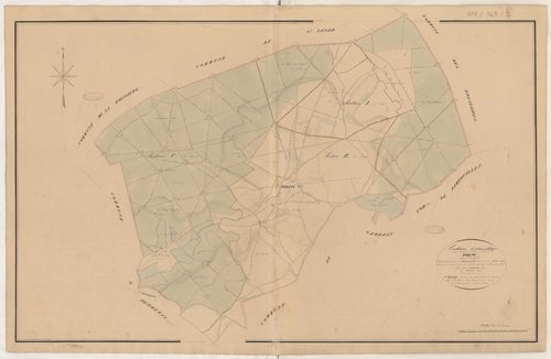 Poigny-la-Forêt - Plans de la Préfecture de Seine-et-Oise