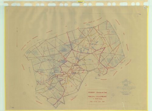Poigny-la-Forêt - Plans du cadastre rénové