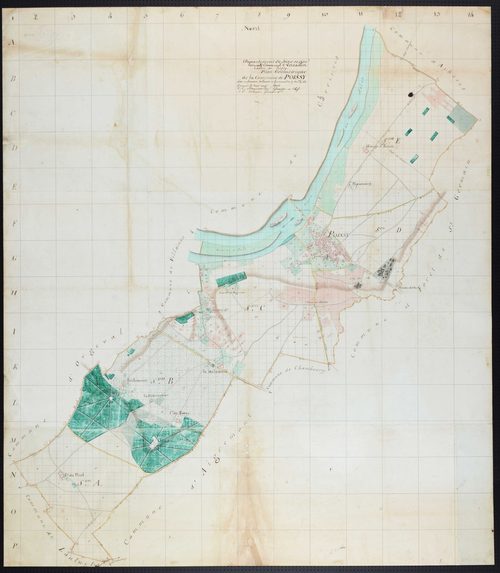 Poissy - Plan géométrique