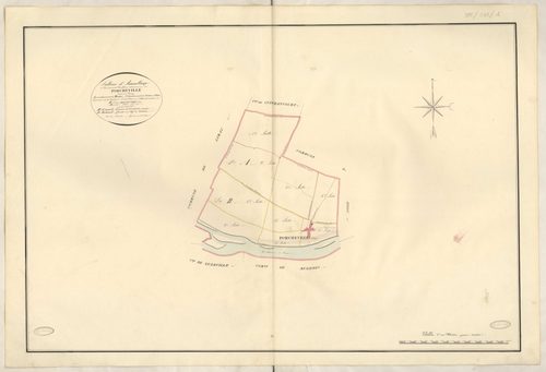 Porcheville - Plans de la Préfecture de Seine-et-Oise