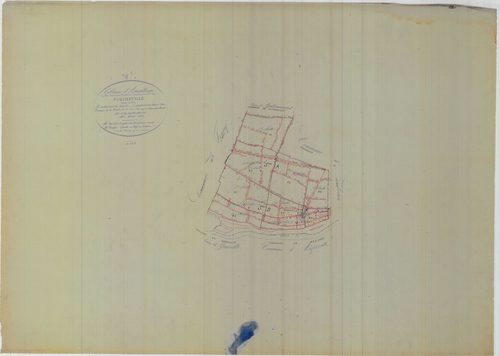 Porcheville - Plans du cadastre rénové