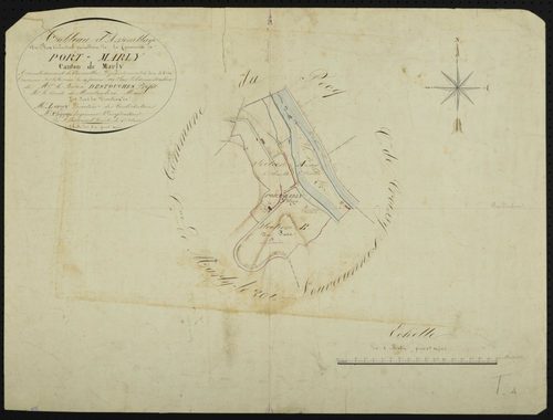 Le Port-Marly - Plans de l’Administration du cadastre