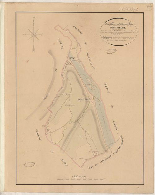 Port-Villez - Plans de la Préfecture de Seine-et-Oise