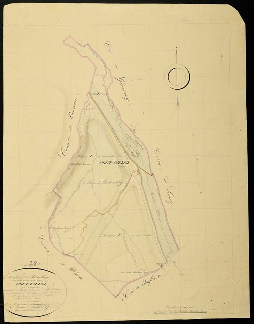 Port-Villez - Plans de l’Administration du cadastre