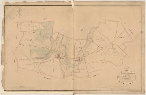 Prunay-en-Yvelines - Plans de la Préfecture de Seine-et-Oise