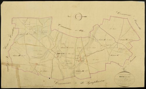 Prunay-en-Yvelines - Plans de l’Administration du cadastre