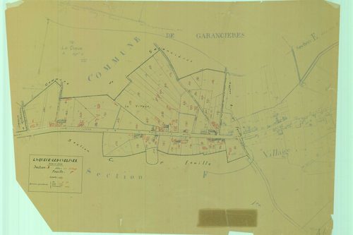 La Queue-les-Yvelines - Plans du cadastre rénové