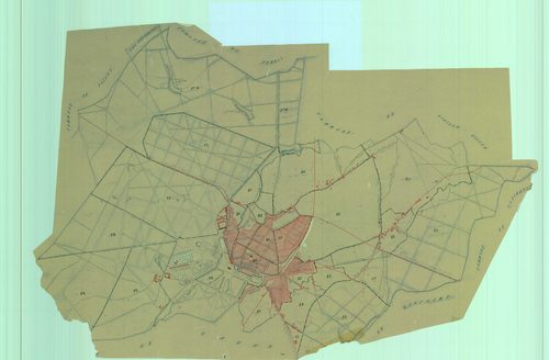 Rambouillet - Plans du cadastre rénové