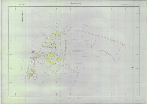 Rennemoulin - Plans du cadastre révisé
