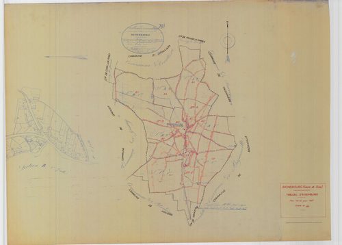 Richebourg - Plans du cadastre rénové