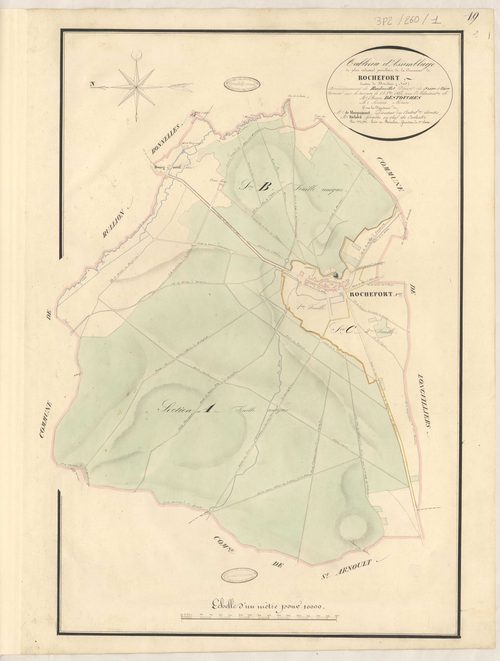 Rochefort-en-Yvelines - Plans de la Préfecture de Seine-et-Oise