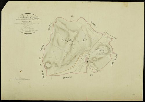 Rochefort-en-Yvelines - Plans de l’Administration du cadastre