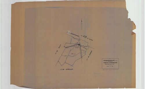 Rocquencourt - Plans du cadastre rénové