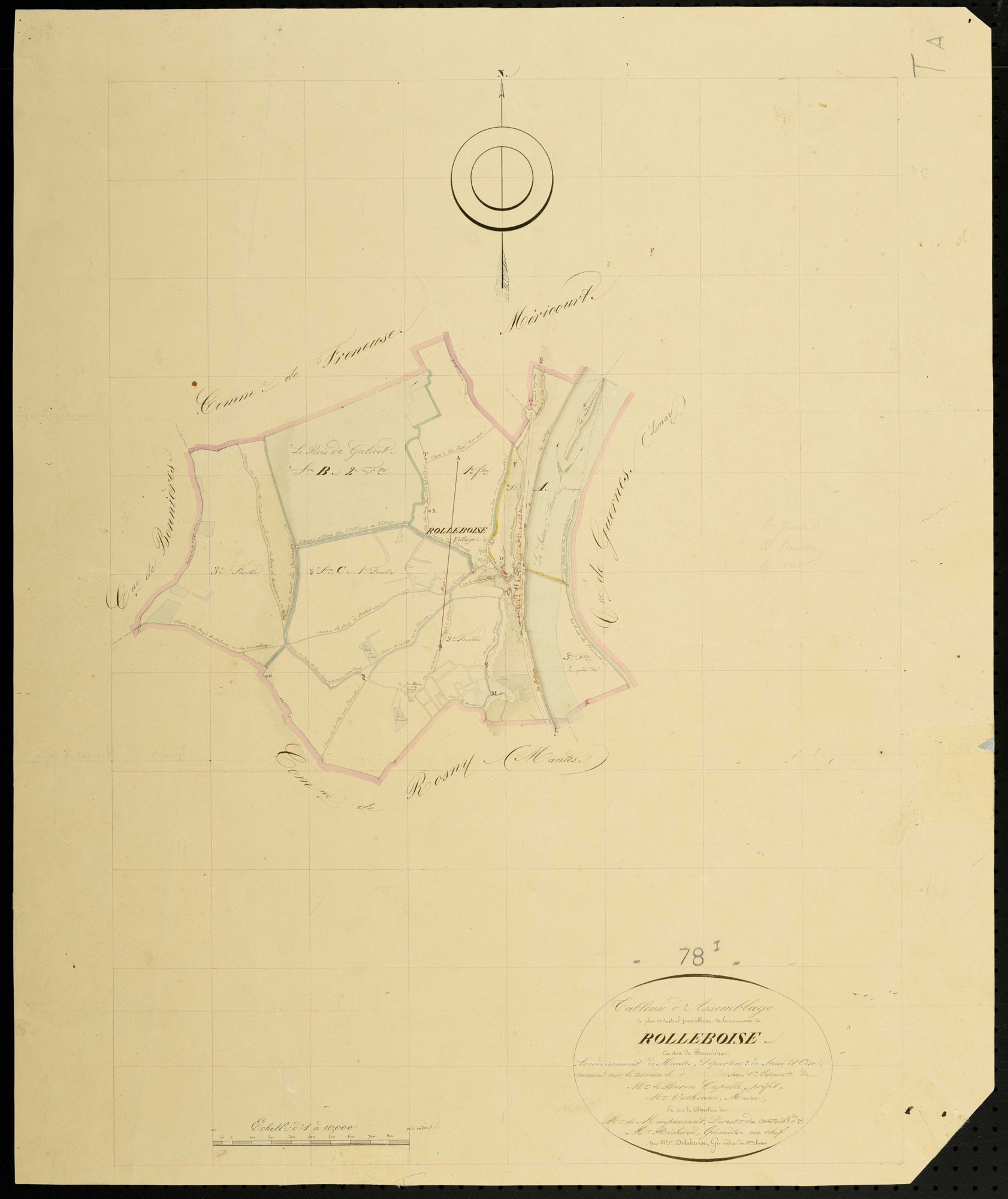 Rolleboise - Plans de l’Administration du cadastre