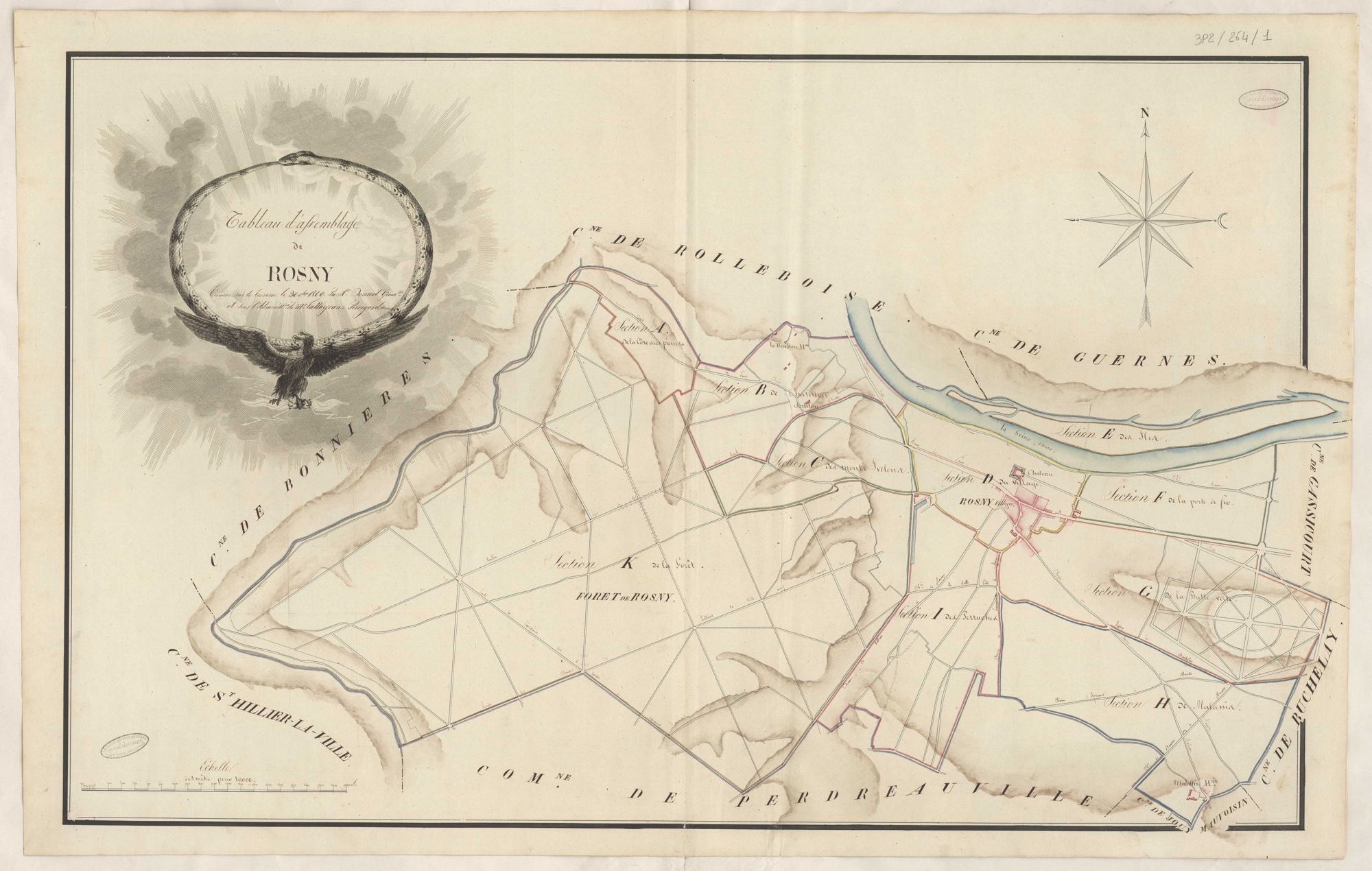 Rosny-sur-Seine - Plans de la Préfecture de Seine-et-Oise