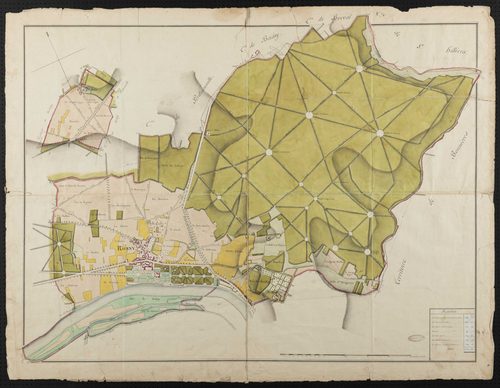 Rosny-sur-Seine - Plan d'intendance de la paroisse de Rosny-sur-Seine