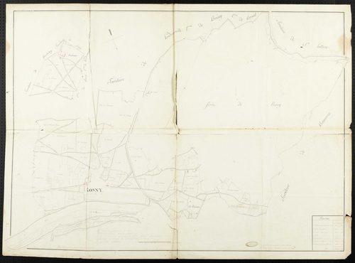 Rosny-sur-Seine - Plan d'intendance de la paroisse de Rosny-sur-Seine
