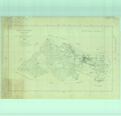 Rosny-sur-Seine - Plans du cadastre rénové