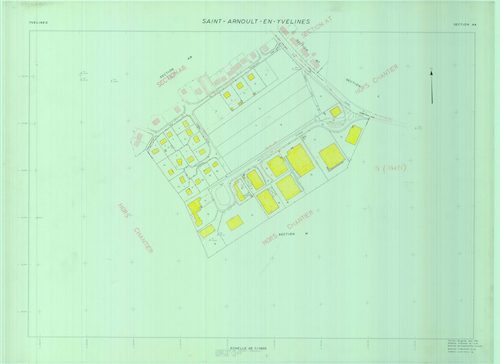 Saint-Arnoult-en-Yvelines - Plans du cadastre révisé