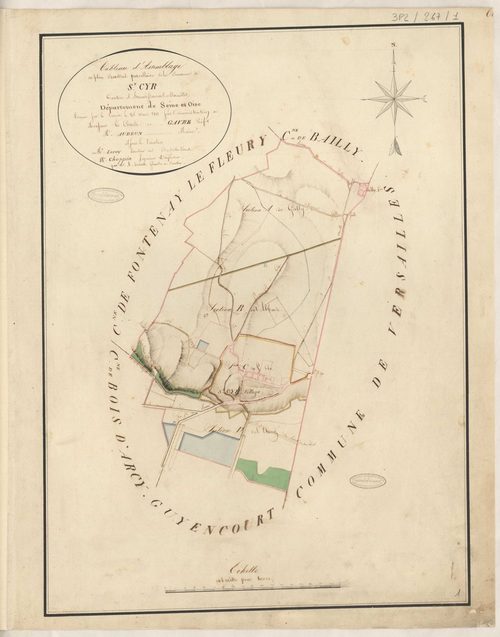 Saint-Cyr-l'École - Plans de la Préfecture de Seine-et-Oise