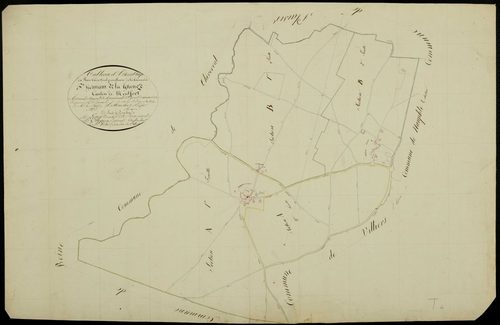 Saint-Germain-de-la-Grange - Plans de l’Administration du cadastre