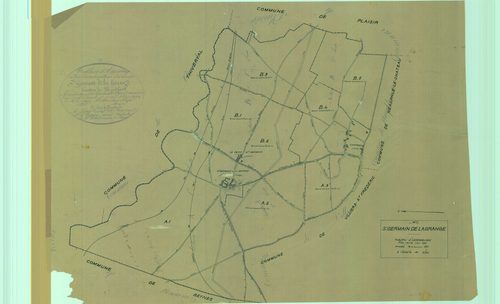 Saint-Germain-de-la-Grange - Plans du cadastre rénové