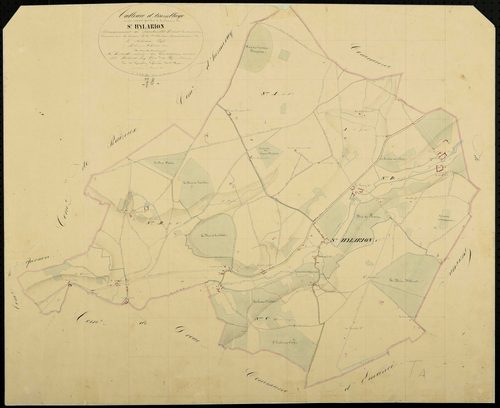 Saint-Hilarion - Plans de l’Administration du cadastre