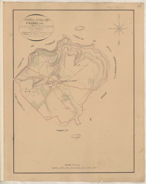 Saint-Illiers-la-Ville - Plans de la Préfecture de Seine-et-Oise