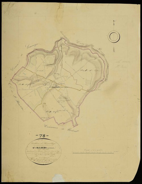 Saint-Illiers-la-Ville - Plans de l’Administration du cadastre