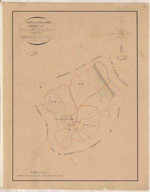 Saint-Illiers-le-Bois - Plans de la Préfecture de Seine-et-Oise