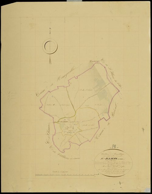 Saint-Illiers-le-Bois - Plans de l’Administration du cadastre