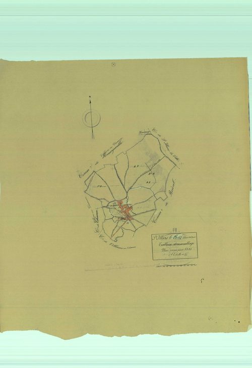 Saint-Illiers-le-Bois - Plans du cadastre rénové