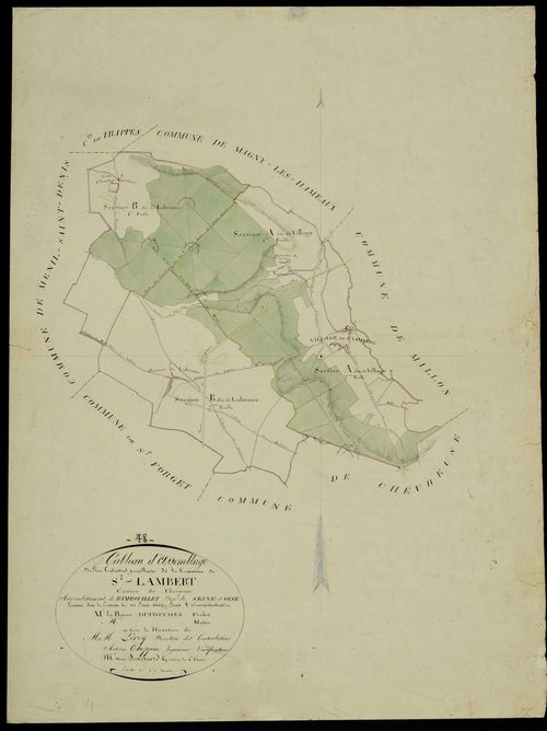 Saint-Lambert - Plans de l’Administration du cadastre
