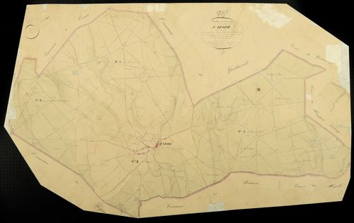 Saint-Léger-en-Yvelines - Plans de l’Administration du cadastre