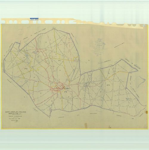 Saint-Léger-en-Yvelines - Plans du cadastre rénové