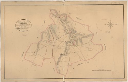 Saint-Martin-de-Bréthencourt - Plans de la Préfecture de Seine-et-Oise