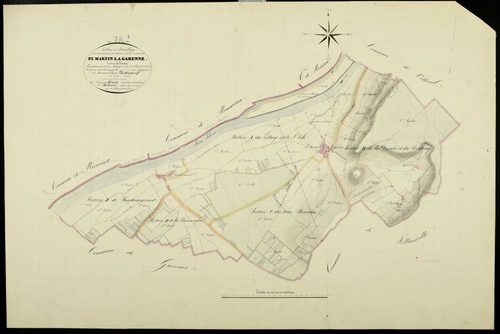 Saint-Martin-la-Garenne - Plans de l’Administration du cadastre