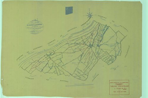 Saint-Martin-la-Garenne - Plans du cadastre rénové