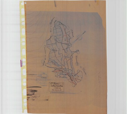 Sainte-Mesme - Plans du cadastre rénové