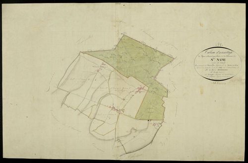 Saint-Nom-la-Bretèche - Plans de l’Administration du cadastre