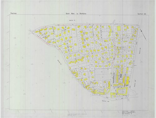 Saint-Nom-la-Bretèche - Plans du cadastre révisé