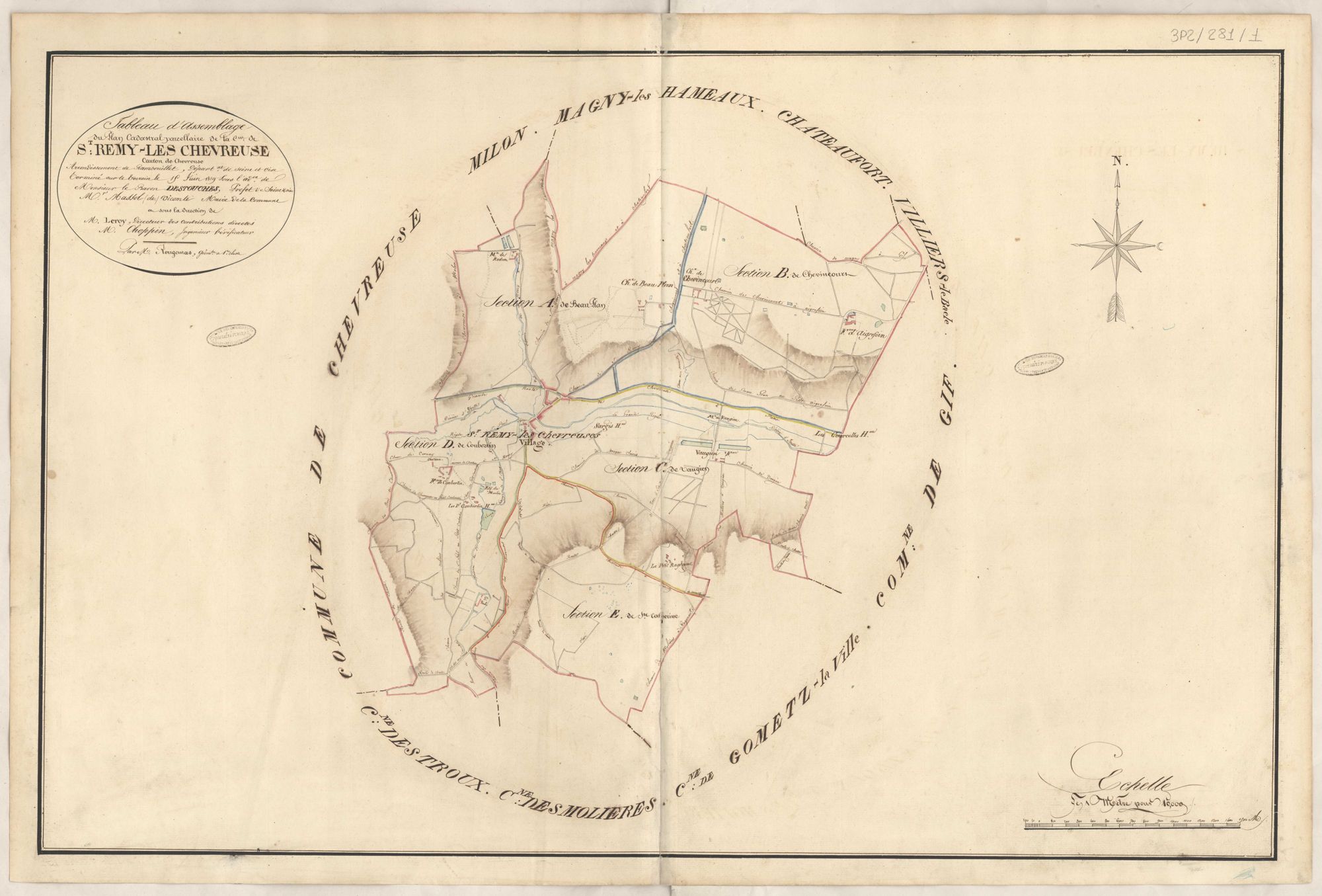 Saint-Rémy-lès-Chevreuse - Plans de la Préfecture de Seine-et-Oise