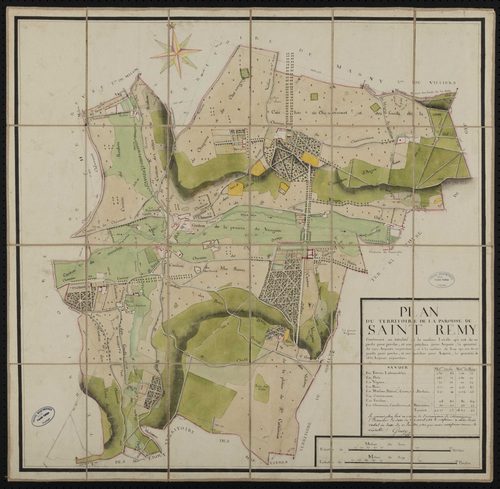 Saint-Rémy-lès-Chevreuse - Plan d'intendance de la paroisse de Saint-Rémy-les-Chevreuse