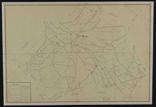 Saint-Rémy-lès-Chevreuse - Plan d'intendance de la paroisse de Saint-Rémy-les-Chevreuse