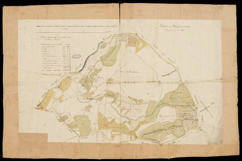 Saint-Rémy-l'Honoré - Plan d'intendance de la paroisse de Saint-Rémy-l'Honoré